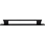Atlas - Zander Pull and Backplate 7 9/16 Inch (c-c) Matte Black - Matte Black