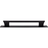 Atlas - Zander App Pull and Backplate 12 Inch (c-c) Matte Black - Matte Black