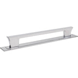 Zander App Pull and Backplate 12 Inch (c-c) Matte Black