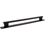 Zander App Pull and Backplate 18 Inch (c-c) Matte Black