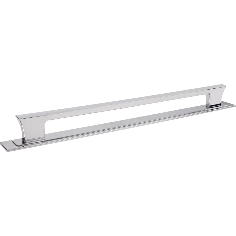 Zander App Pull and Backplate 18 Inch (c-c) Matte Black