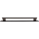Atlas - Zander App Pull and Backplate 18 Inch (c-c) Slate - Slate