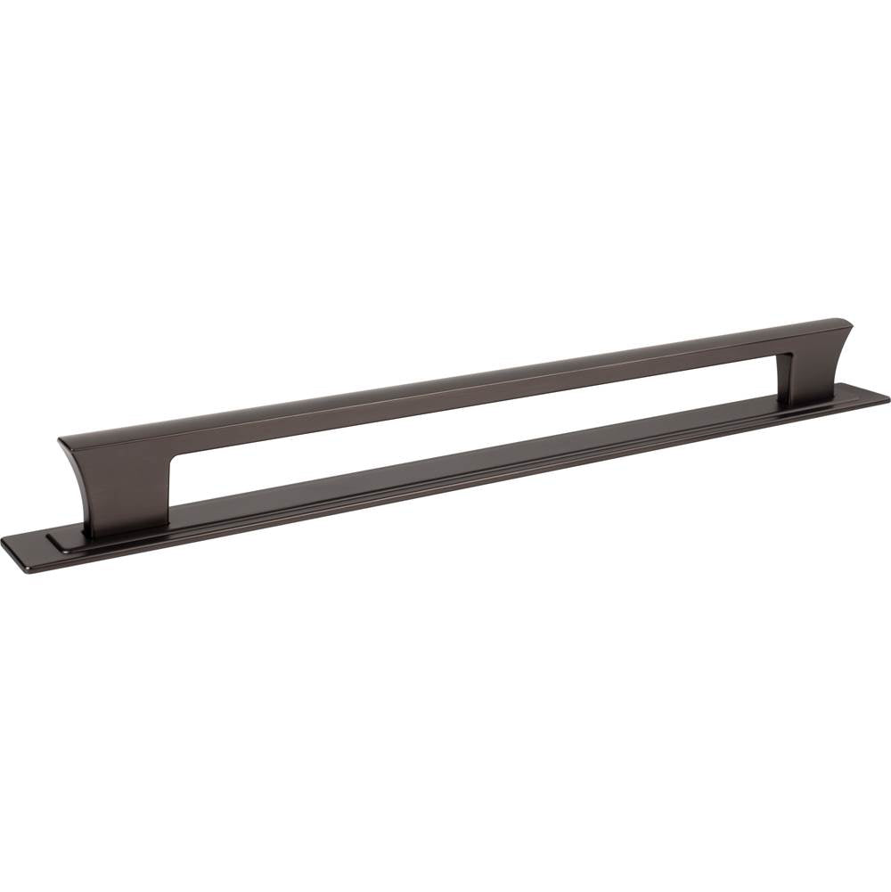 Zander App Pull and Backplate 18 Inch (c-c) Matte Black