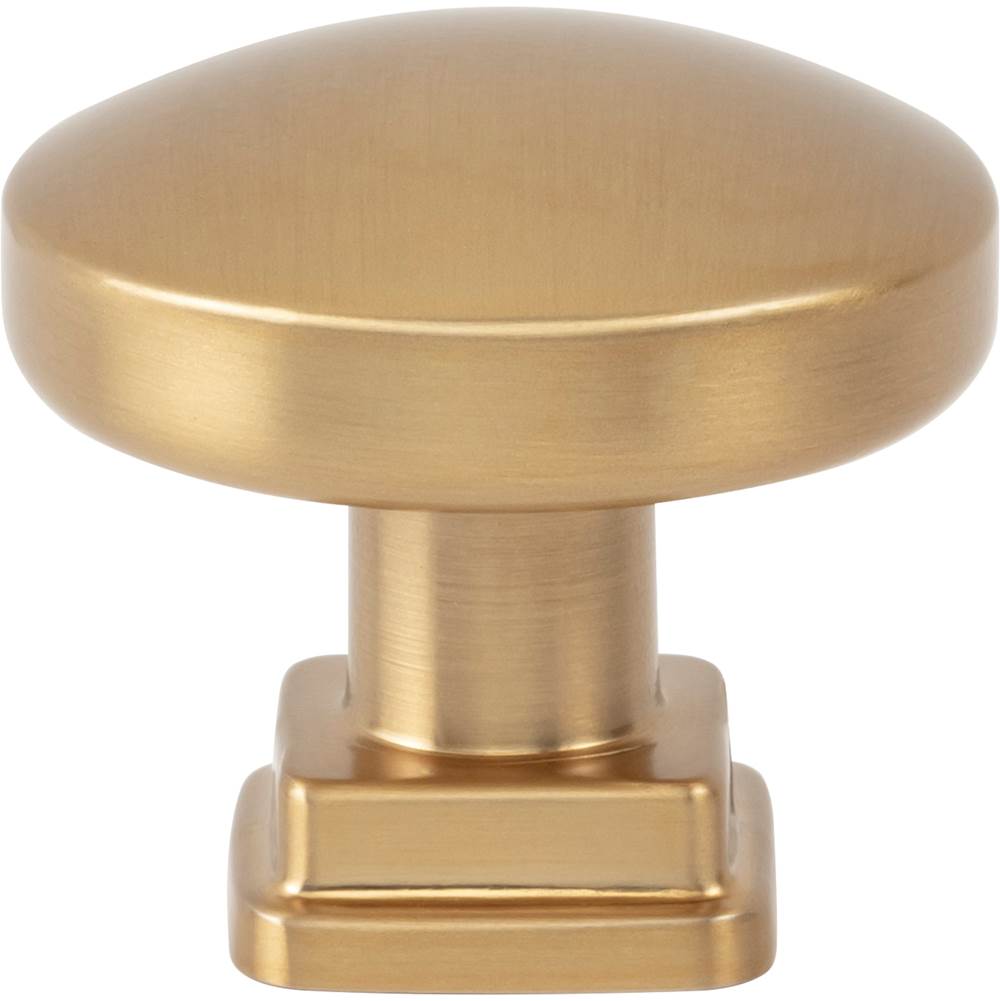 Atlas - Kimberton Knob 1 1/4 Inch Warm Brass - Warm Brass