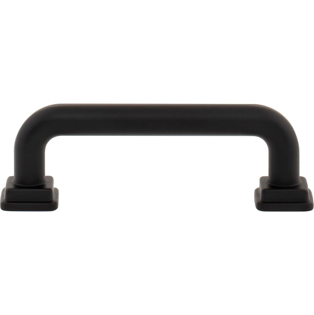 Atlas - Kimberton Pull 3 Inch (c-c) Matte Black - Matte Black