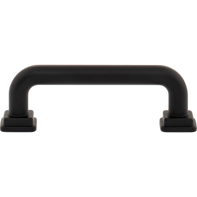 Atlas - Kimberton Pull 3 Inch (c-c) Matte Black - Matte Black