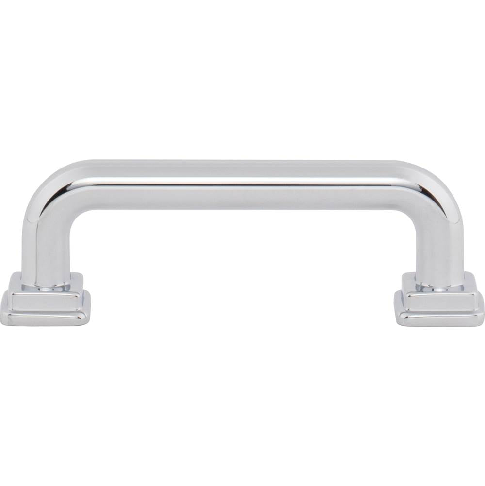 Atlas - Kimberton Pull 3 Inch (c-c) Polished Chrome - Polished Chrome