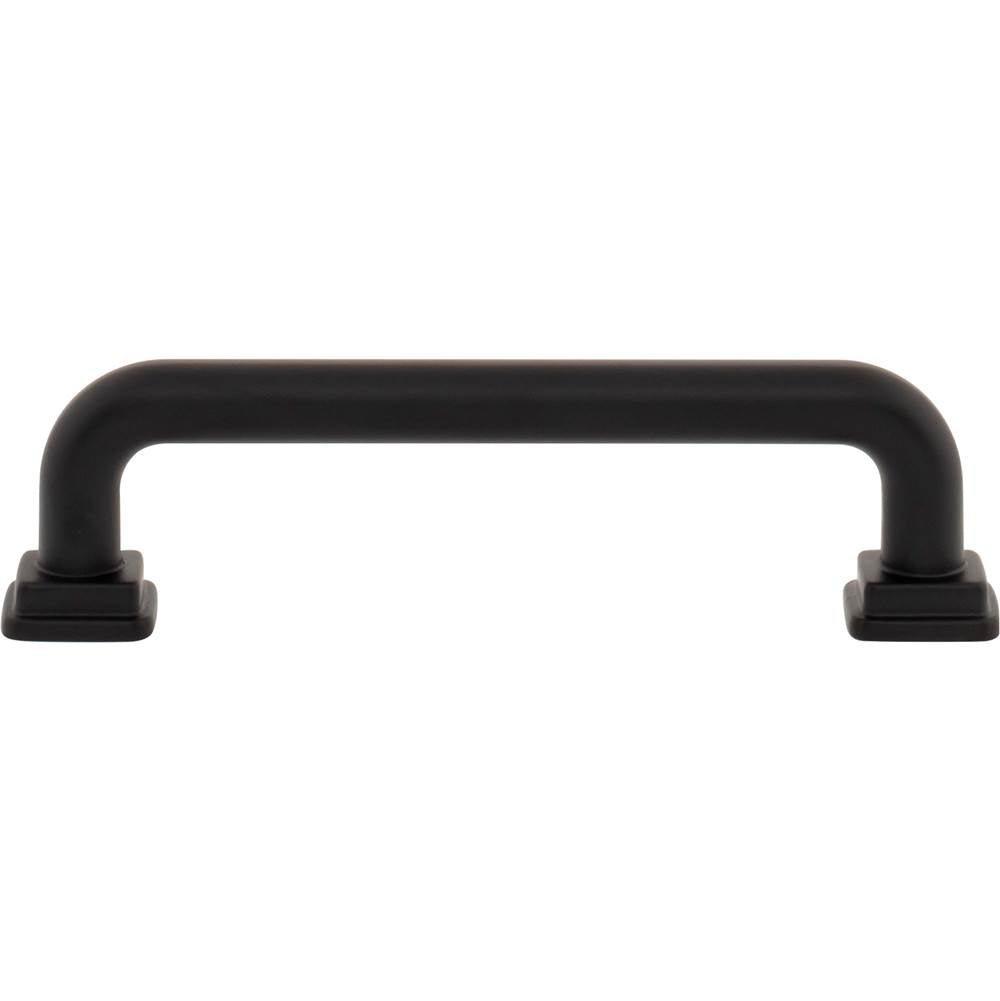 Atlas - Kimberton Pull 3 3/4 Inch (c-c) Matte Black - Matte Black
