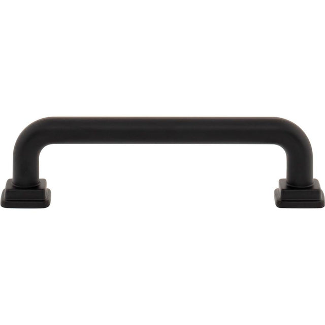 Atlas - Kimberton Pull 3 3/4 Inch (c-c) Matte Black - Matte Black