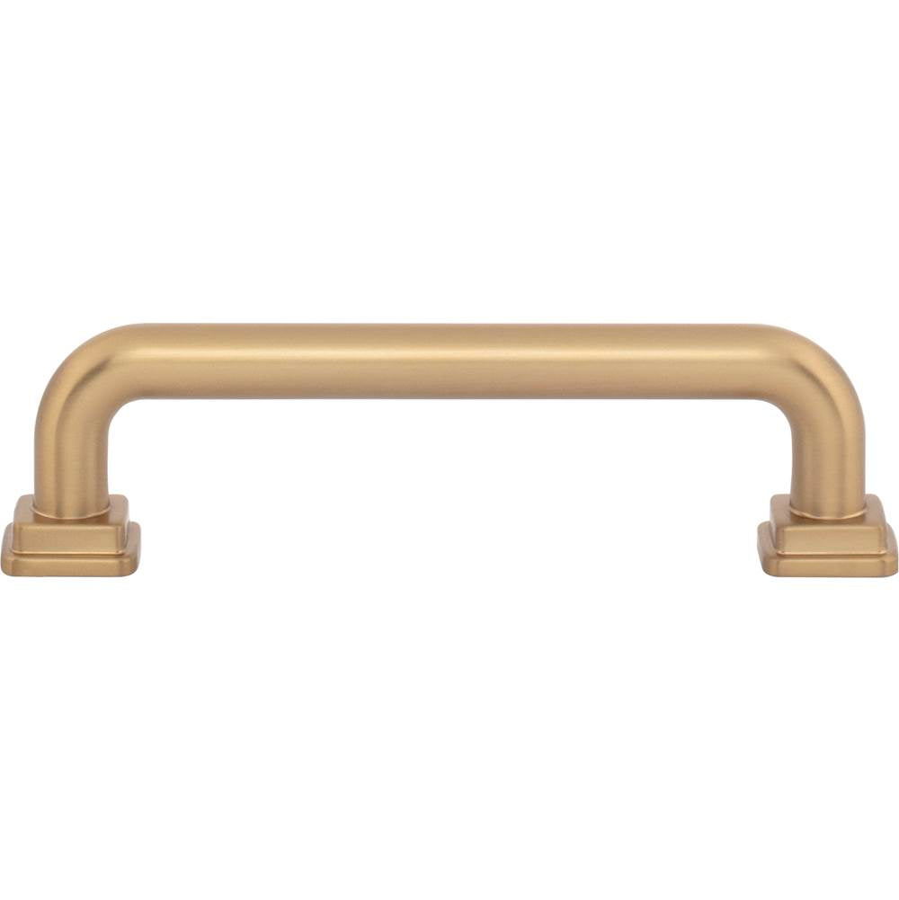 Atlas - Kimberton Pull 3 3/4 Inch (c-c) Warm Brass - Warm Brass