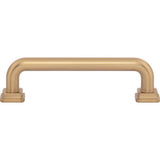 Atlas - Kimberton Pull 3 3/4 Inch (c-c) Warm Brass - Warm Brass
