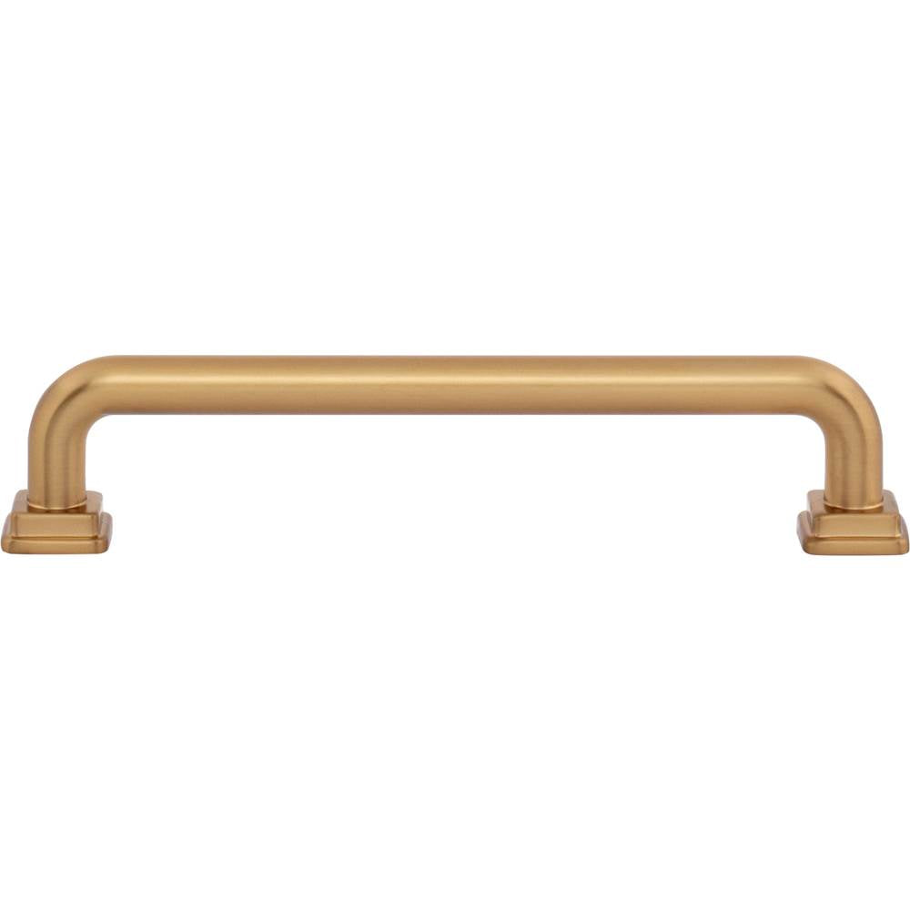 Atlas - Kimberton Pull 5 1/16 Inch (c-c) Warm Brass - Warm Brass