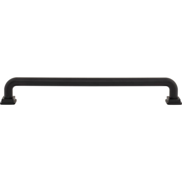 Atlas - Kimberton Appliance Pull 12 Inch (c-c) Matte Black - Matte Black