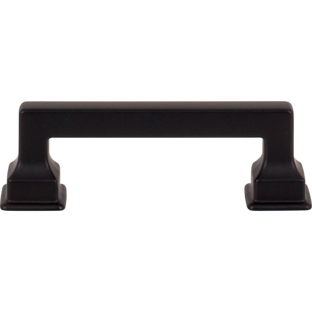 Atlas - Erika Pull 3 Inch (c-c) Matte Black - Matte Black