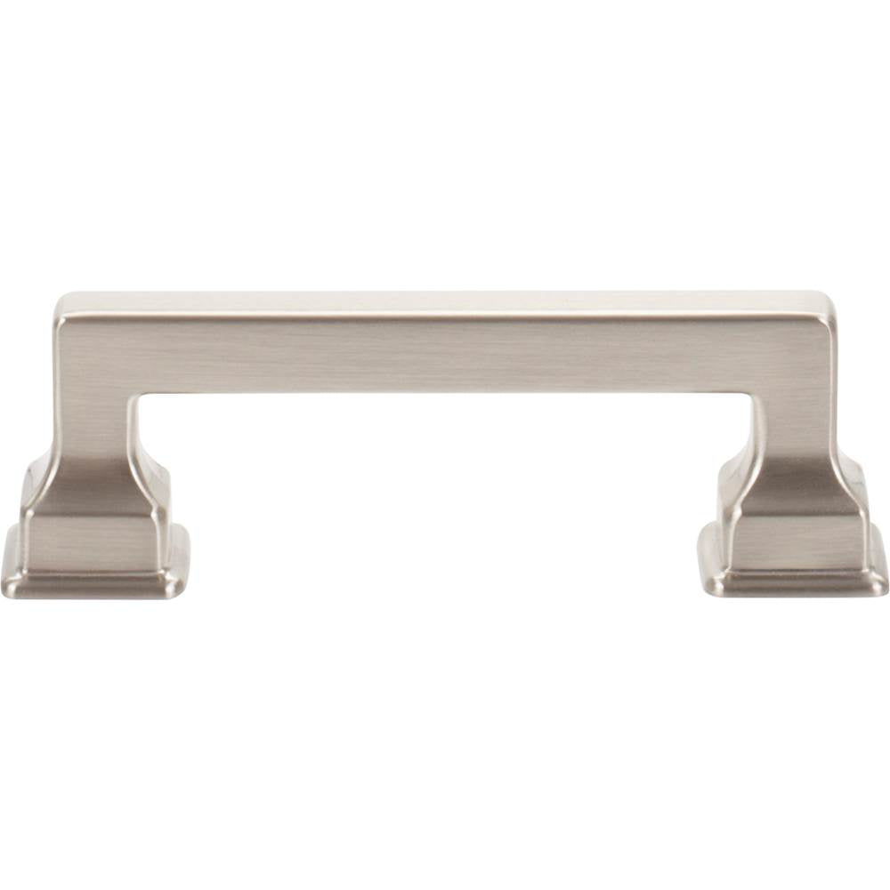 Atlas - Erika Pull 3 Inch (c-c) Brushed Nickel - Brushed Nickel