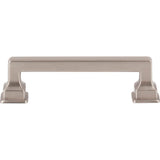 Atlas - Erika Pull 3 3/4 Inch (c-c) Brushed Nickel - Brushed Nickel