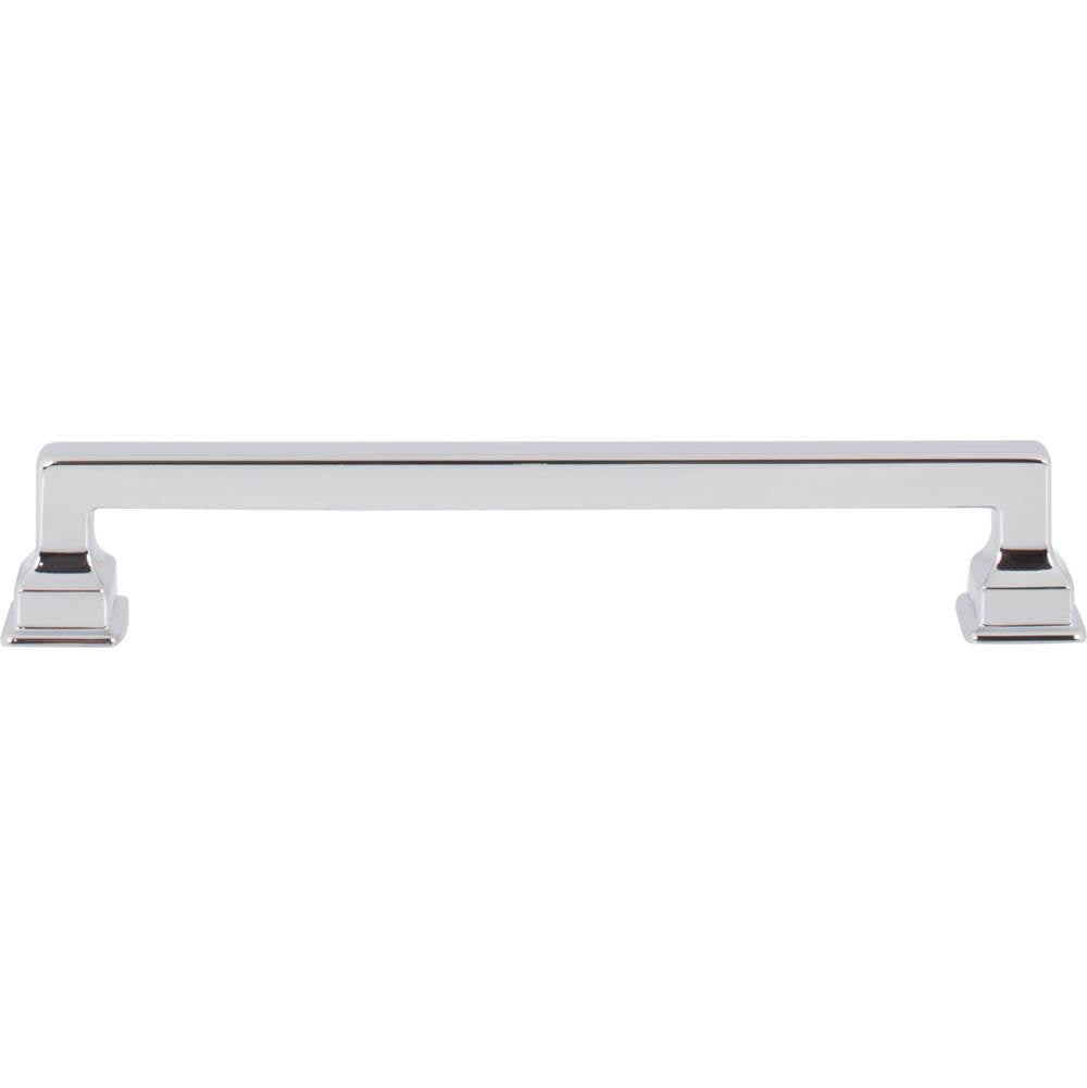 Atlas - Erika Pull 6 5/16 Inch (c-c) Polished Chrome - Polished Chrome