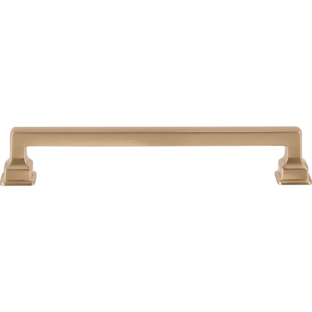Atlas - Erika Pull 6 5/16 Inch (c-c) Warm Brass - Warm Brass
