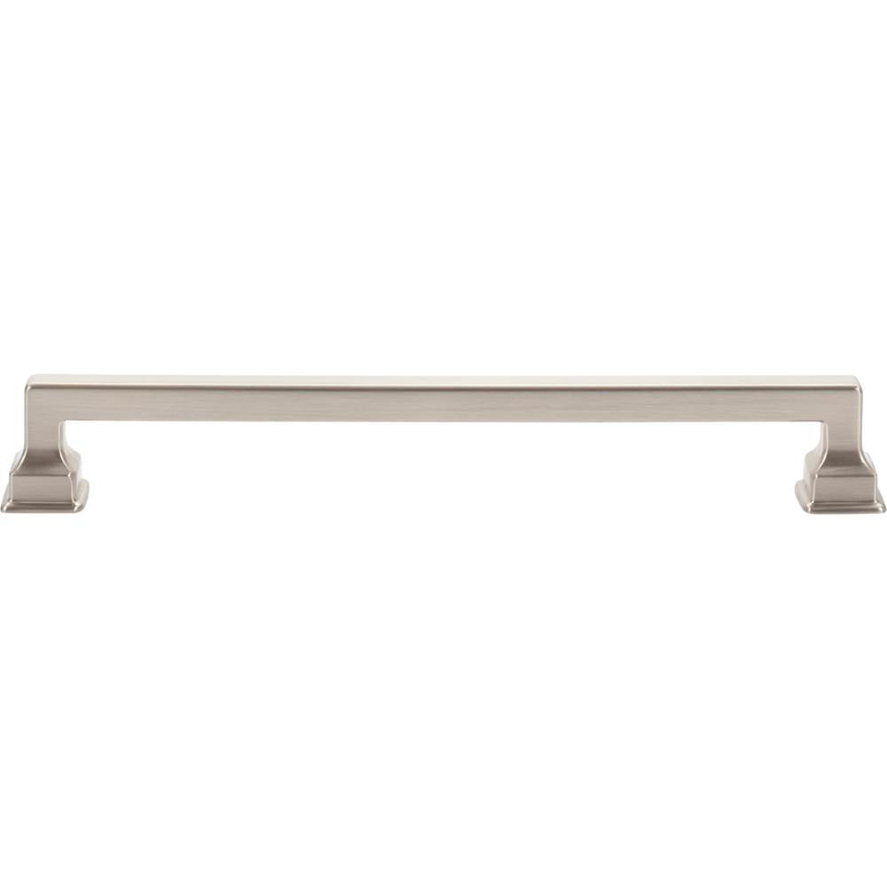 Atlas - Erika Pull 7 9/16 Inch (c-c) Brushed Nickel - Brushed Nickel