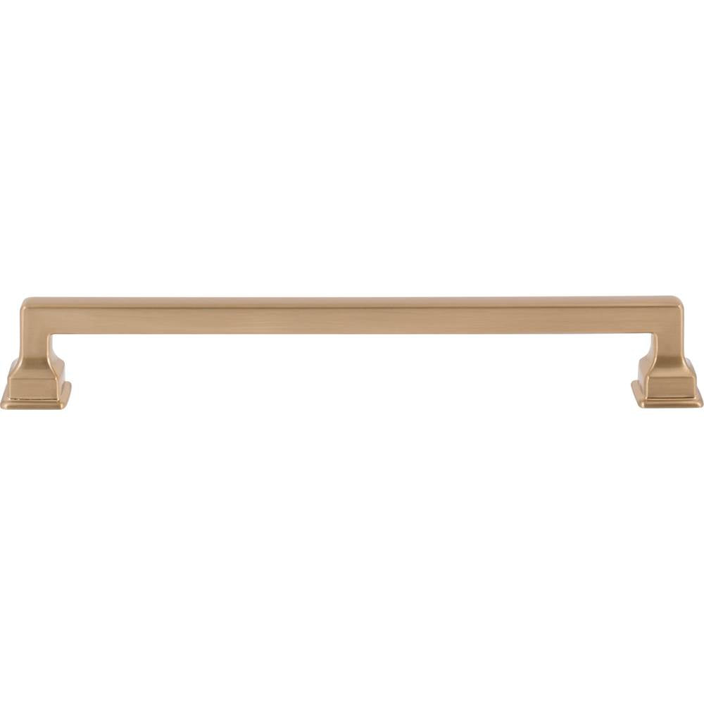 Atlas - Erika Pull 7 9/16 Inch (c-c) Warm Brass - Warm Brass