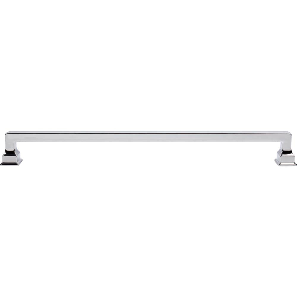 Atlas - Erika Appliance Pull 18 Inch (c-c) Polished Chrome - Polished Chrome