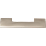Atlas - Atwood Pull 3 3/4 Inch (c-c) Brushed Nickel - Brushed Nickel