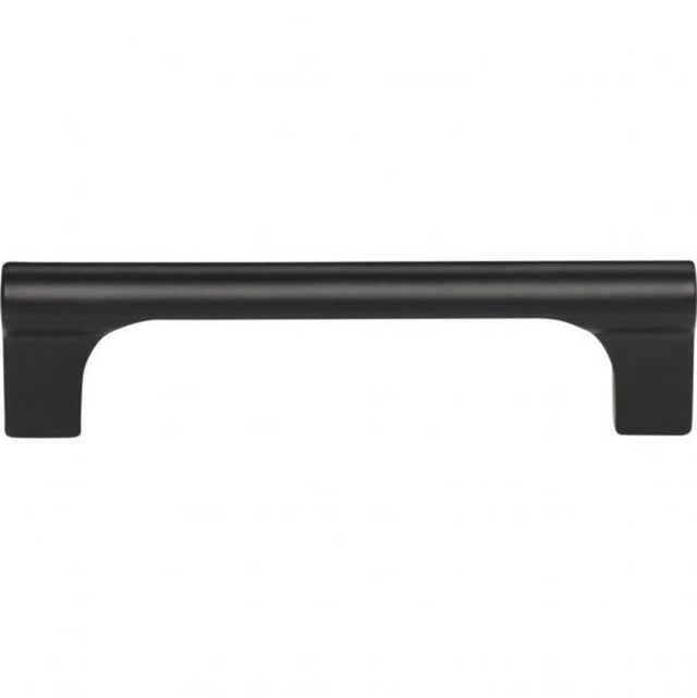 Atlas - Whittier Pull 3 3/4 Inch (c-c) Matte Black - Matte Black