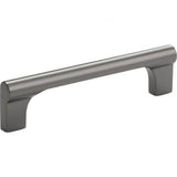 Whittier Pull 3 3/4 Inch (c-c) Matte Black