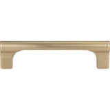 Atlas - Whittier Pull 3 3/4 Inch (c-c) Warm Brass - Warm Brass