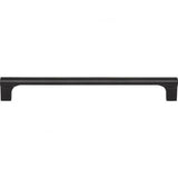 Atlas - Whittier Pull 7 9/16 Inch (c-c) Matte Black - Matte Black
