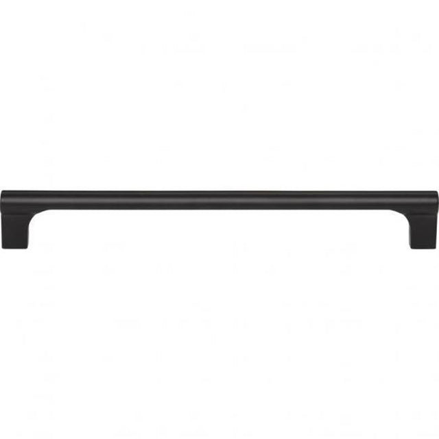 Atlas - Whittier Pull 7 9/16 Inch (c-c) Matte Black - Matte Black