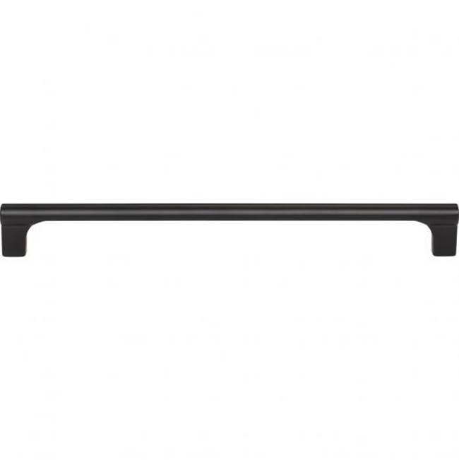 Atlas - Whittier Pull 8 13/16 Inch (c-c) Matte Black - Matte Black