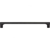 Atlas - Whittier Pull 8 13/16 Inch (c-c) Matte Black - Matte Black