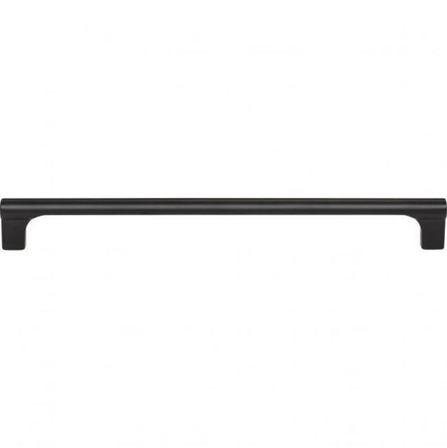 Atlas - Whittier Pull 8 13/16 Inch (c-c) Matte Black - Matte Black