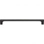 Atlas - Whittier Pull 8 13/16 Inch (c-c) Matte Black - Matte Black