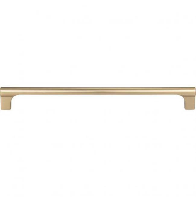 Atlas - Whittier Pull 8 13/16 Inch (c-c) Warm Brass - Warm Brass