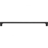 Atlas - Whittier Pull 12 Inch (c-c) Matte Black - Matte Black