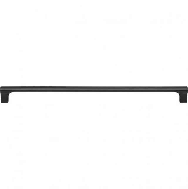 Atlas - Whittier Pull 12 Inch (c-c) Matte Black - Matte Black