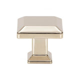 Sweetbriar Lane Square Knob 1 1/4 Inch Matte Black