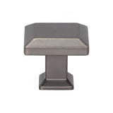 Atlas - Sweetbriar Lane Square Knob 1 1/4 Inch Slate - Slate