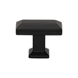 Sweetbriar Lane Rectangle Knob 1 3/8 Inch Matte Black