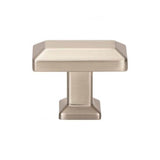 Atlas - Sweetbriar Lane Rectangle Knob 1 3/8 Inch Brushed Nickel - Brushed Nickel