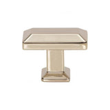 Sweetbriar Lane Rectangle Knob 1 3/8 Inch Matte Black