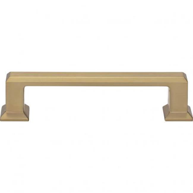 Atlas - Sweetbriar Lane Pull 3 3/4 Inch (c-c) Warm Brass - Warm Brass