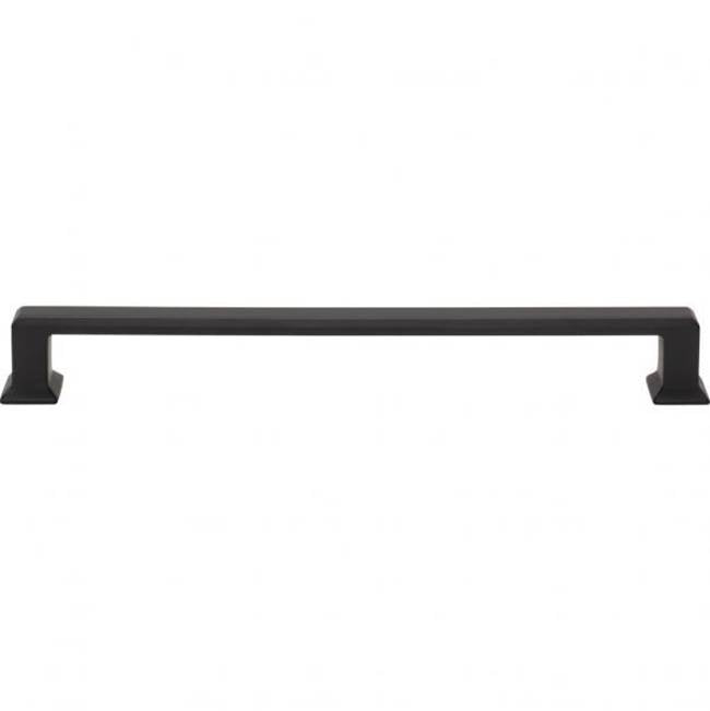 Atlas - Sweetbriar Lane Pull 7 9/16 Inch (c-c) Matte Black - Matte Black