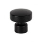 Atlas - Lennox Knob 1 1/4 Inch Matte Black - Matte Black