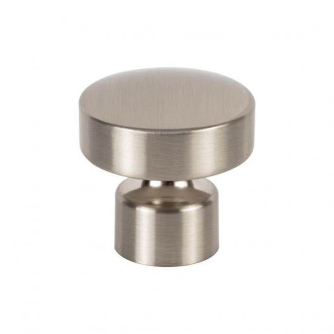 Atlas - Lennox Knob 1 1/4 Inch Brushed Nickel - Brushed Nickel