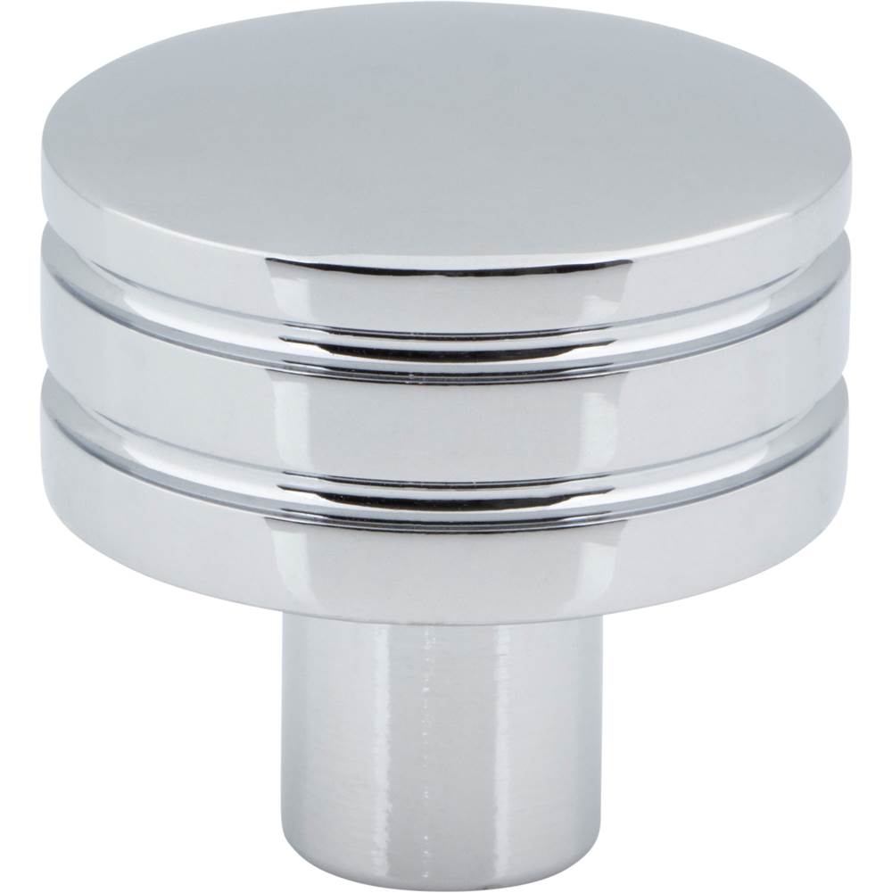 Atlas - Griffith Knob 1 1/4 Inch Polished Chrome - Polished Chrome