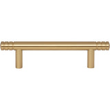 Atlas - Griffith Pull 3 3/4 Inch (c-c) Warm Brass - Warm Brass