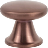 Atlas - Burbank Knob 1 1/8 Inch Matte Rose Gold - Matte Rose Gold